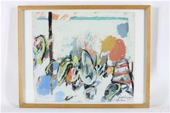 Abstracte compositie - Gérard Leonard van den Eerenbeemt