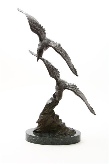 Twee vogels ìn de vlucht - E. Tissot