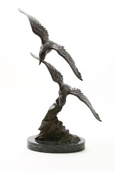 Twee vogels ìn de vlucht - E. Tissot