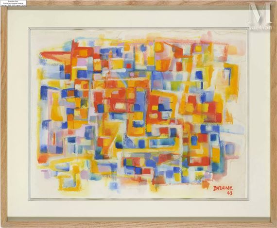 Jean René Bazaine | Untitled (1949) | MutualArt