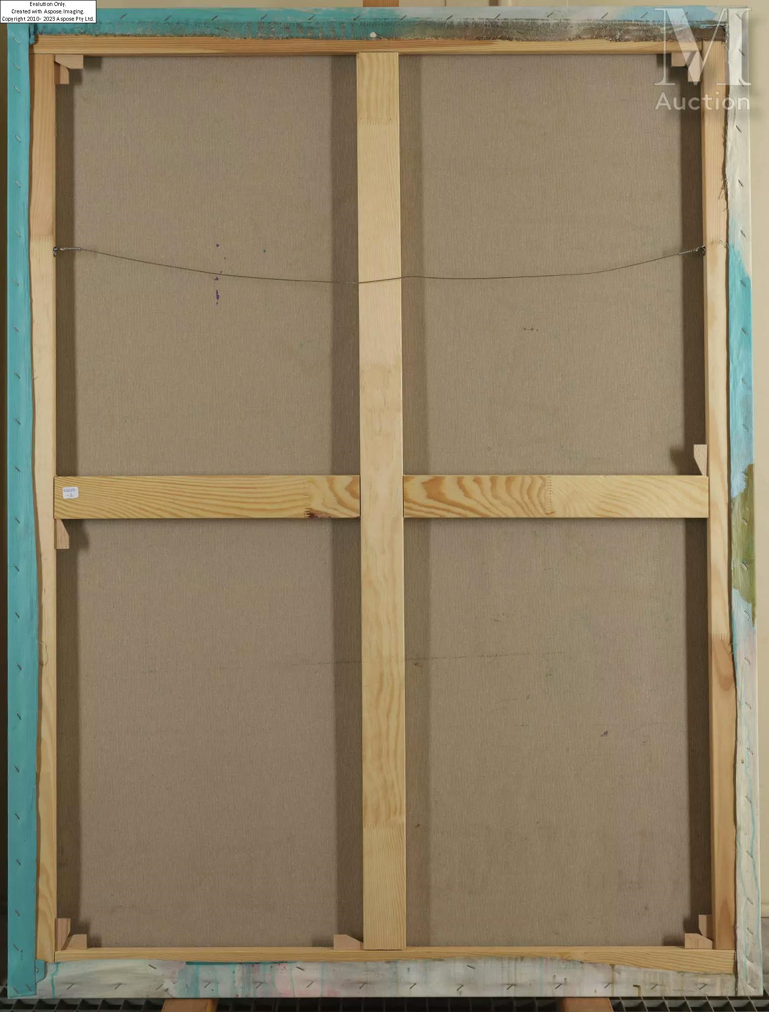 Artwork by Dolet Malalu, La vache et le prisonnier, Made of Acrylic on canvas