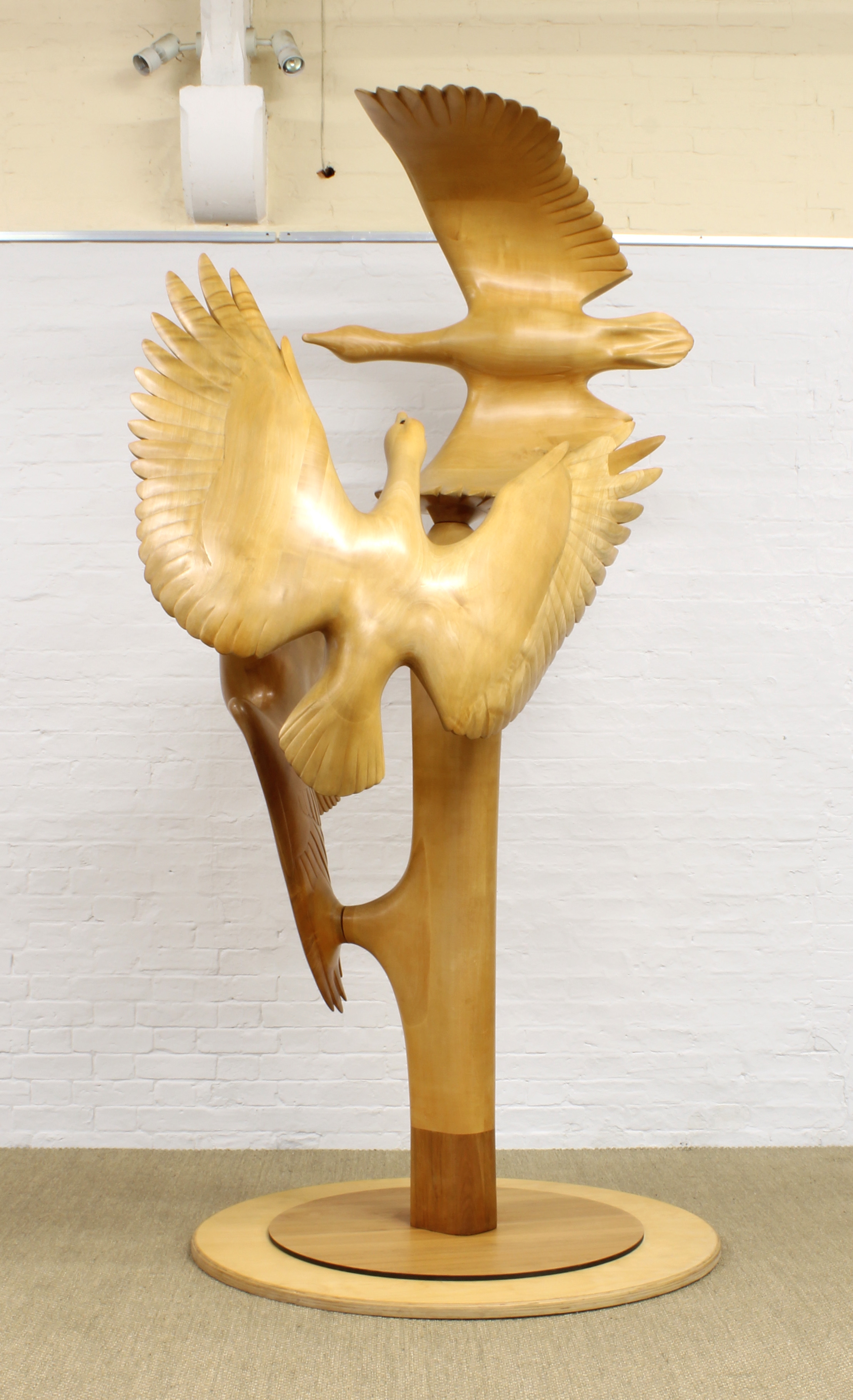 Artwork by Walter Ritchie, Flying Geese (1981-83, Made of Illustrated