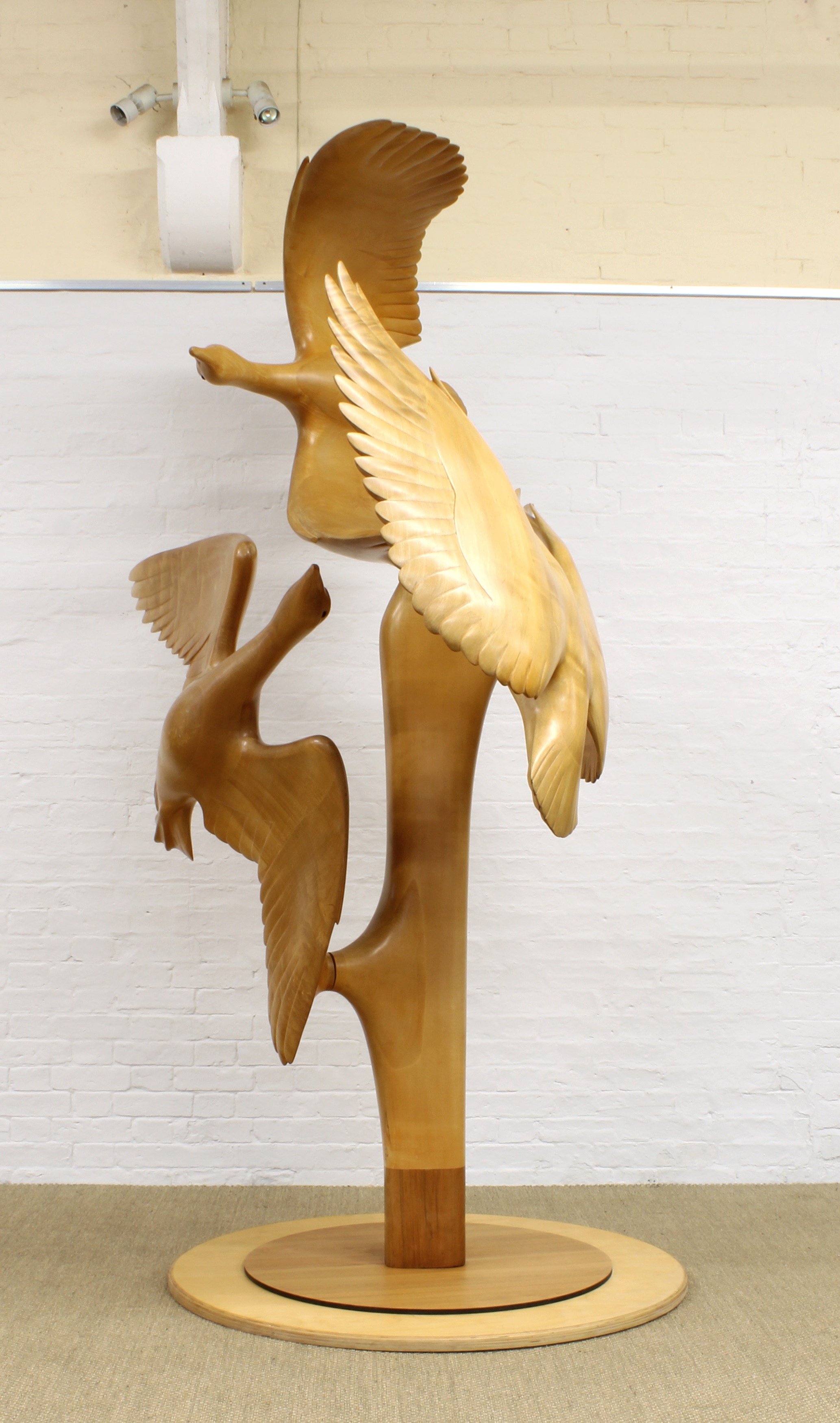 Artwork by Walter Ritchie, Flying Geese (1981-83, Made of Illustrated