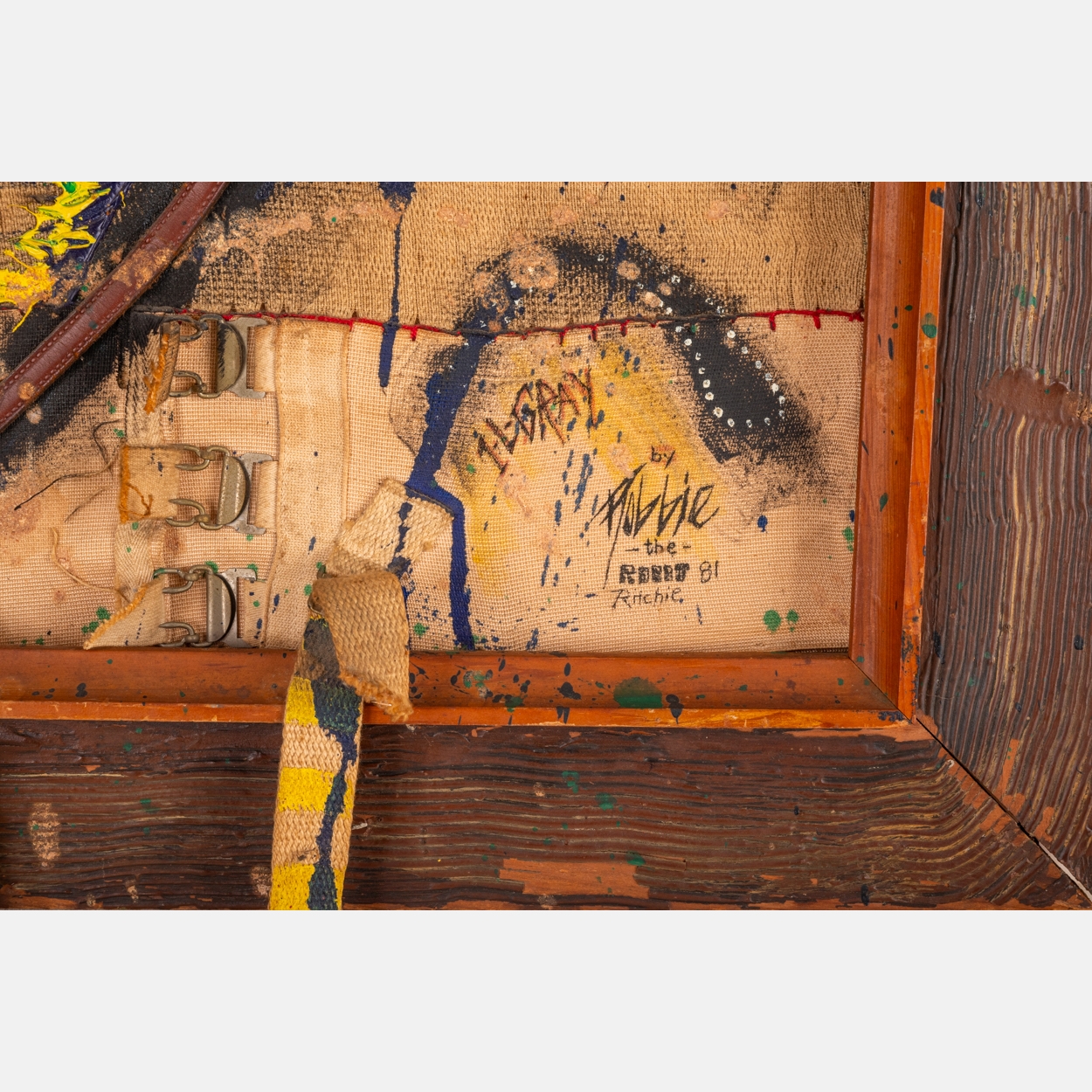 Artwork by Robert Ritchie, Robert Ritchie (American, 1959 - 2011, Made of Mixed media on canvas