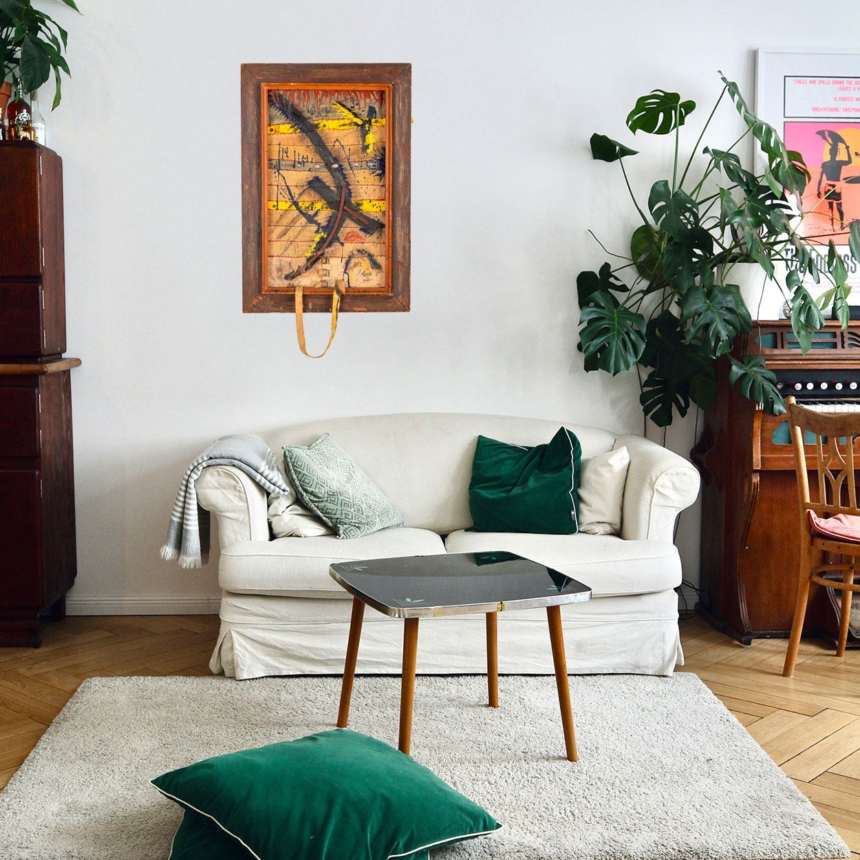 Artwork by Robert Ritchie, Robert Ritchie (American, 1959 - 2011, Made of Mixed media on canvas