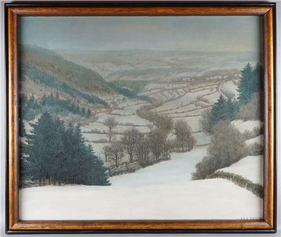 "Vallée vers Franchimont" by Joseph Gérard