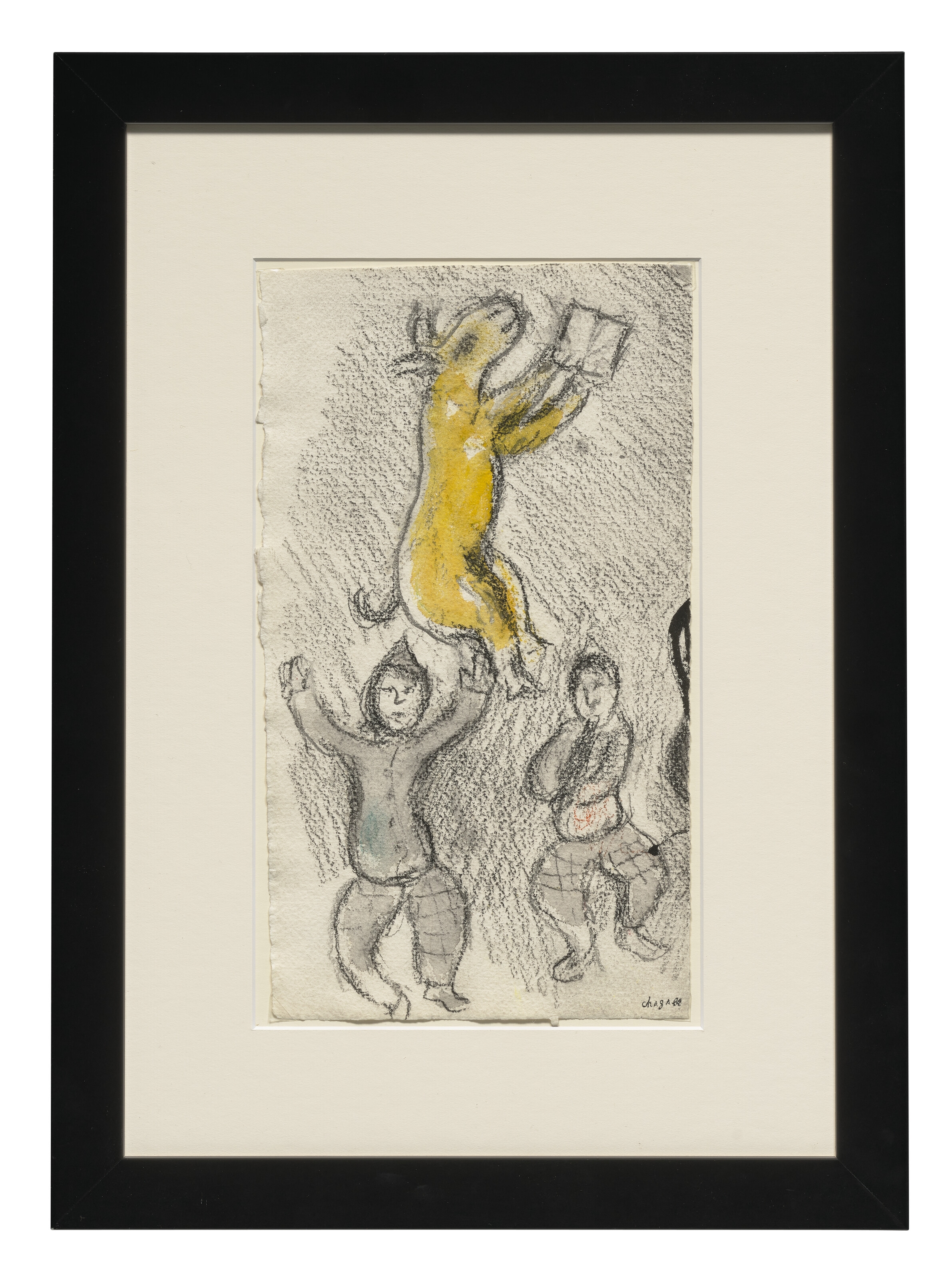 Marc Chagall | Fête autour de la lecture du veau d'or (Circa 1975 ...