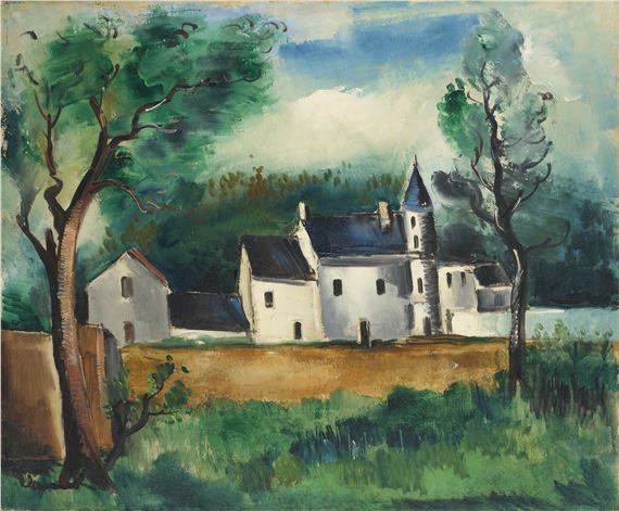 La Tourelle by Maurice de Vlaminck, Painted circa 1920-1924