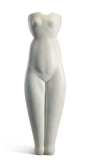 Symmetrical Torso by Alexander Archipenko, Conceived in 1921