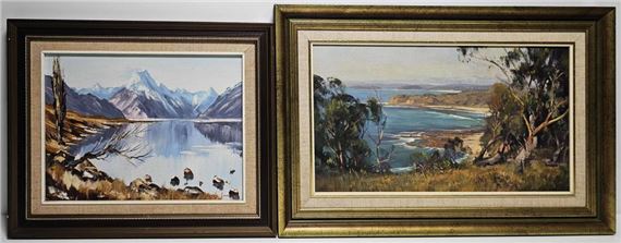 Peter Long | A pair of acrylic works on canvas | MutualArt