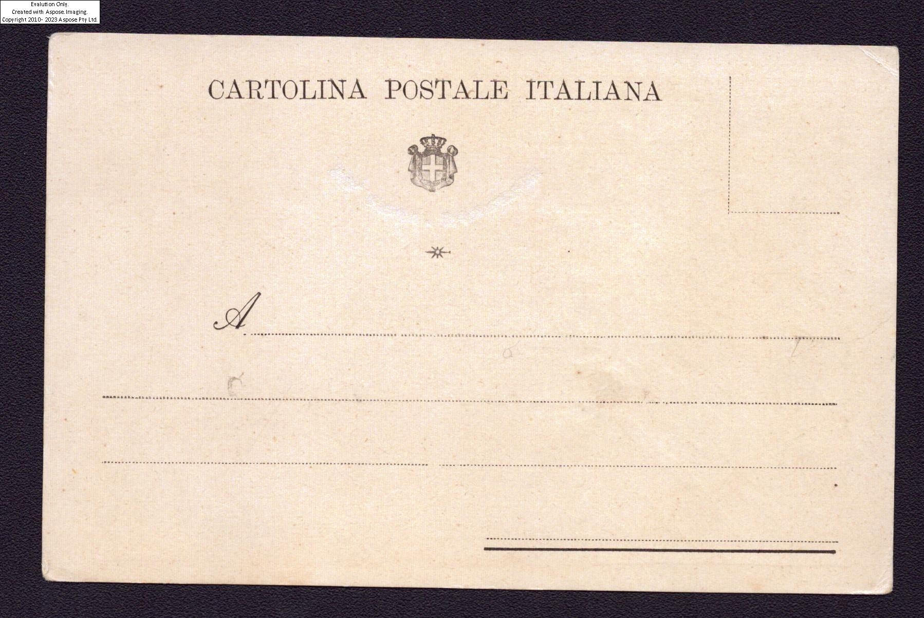 Artwork by Umberto Boccioni, AVANTI DELLA DOMENICA, 1905, Made of Postcard