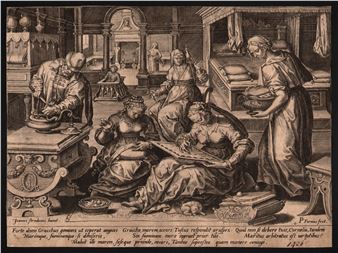 Cornelia, the Mother of the Gracchi - Pieter Jalhea Furnius