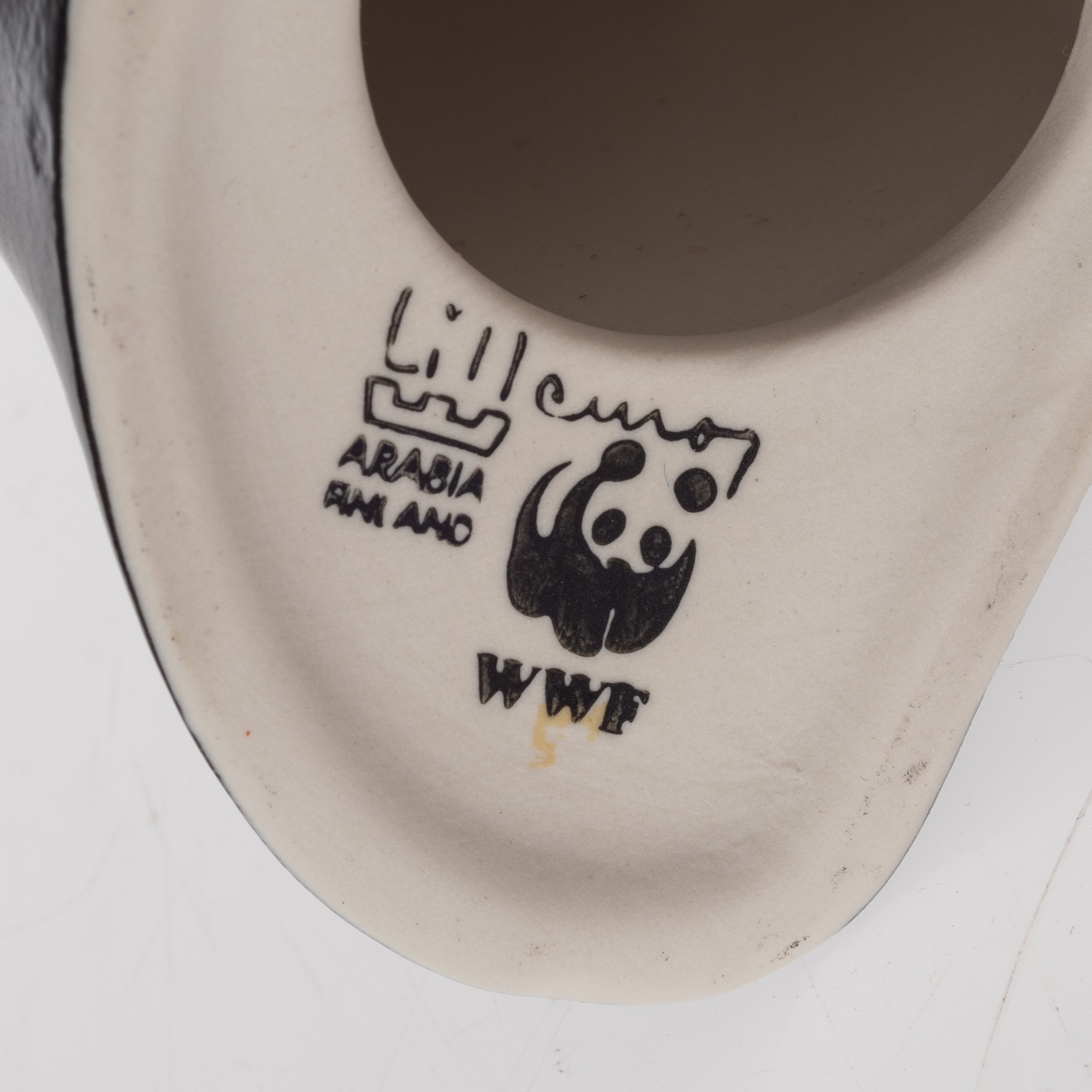 Artwork by Oiva Toikka, Lillemor Mannerheim, Decoration birds, 2 pcs, Made of glass and ceramics