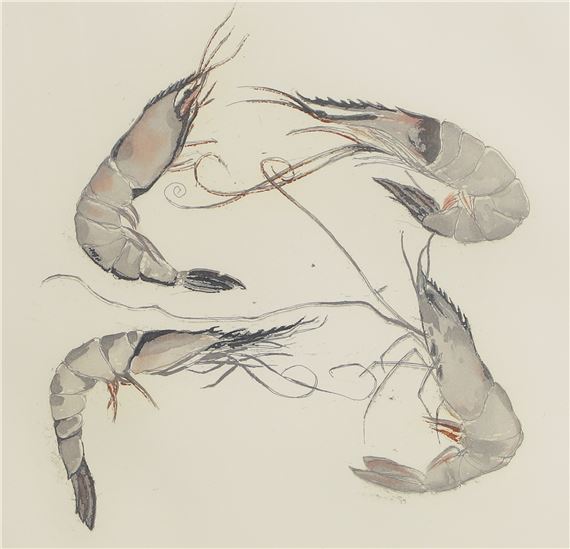 Langoustine by Elizabeth Blackadder, 2012