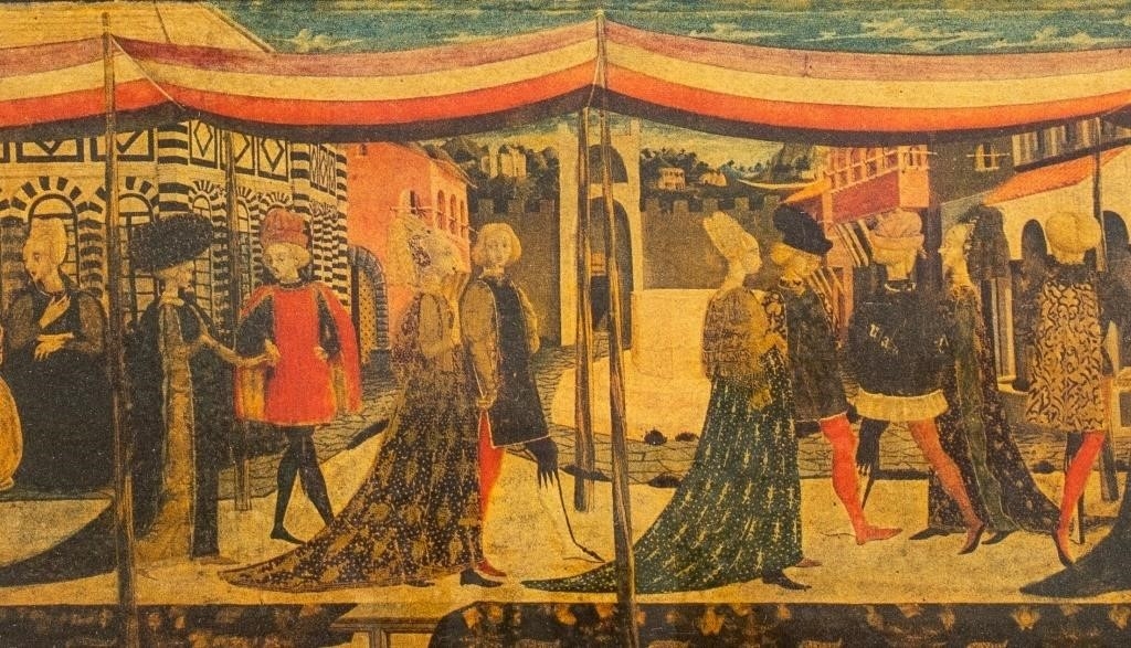 Simone Martini | Italian Renaissance Style Print on Board, 2 (Circa ...