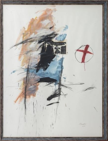 Man Ray | Abstract Expressionist Composition (1987) | MutualArt