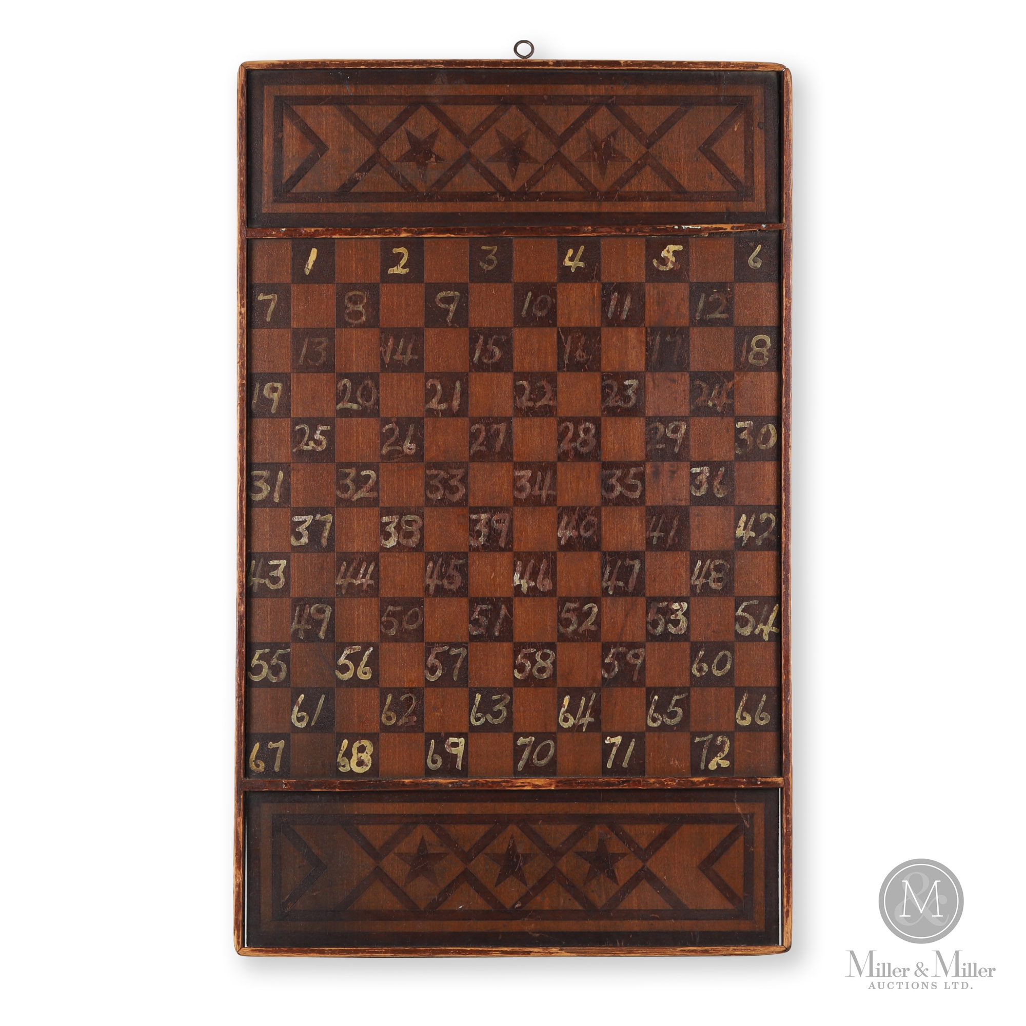 Normal | Decorated Game Board (Circa 1890) | MutualArt