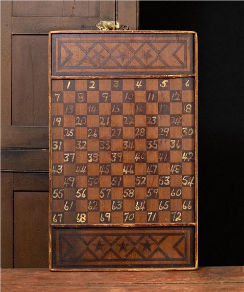 Normal | Decorated Game Board (Circa 1890) | MutualArt