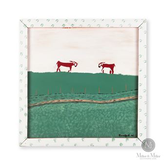 OXEN ON A HILL - Ransford Naugler