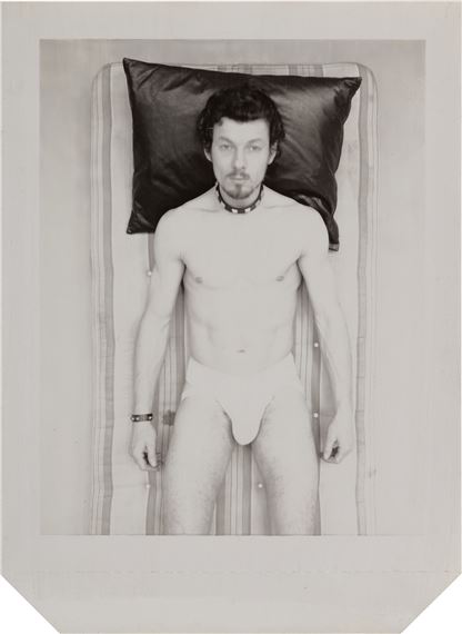 Untitled (Gyles Fontaine) by Robert Mapplethorpe, circa 1973