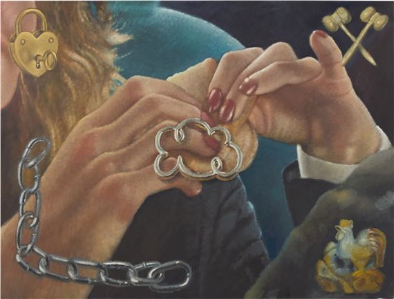 Professional Help on Rye by Issy Wood, Painted in 2020