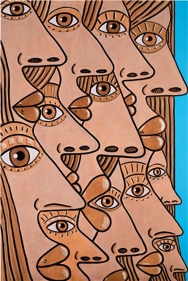 Formation by Brian Calvin, Painted in 2021