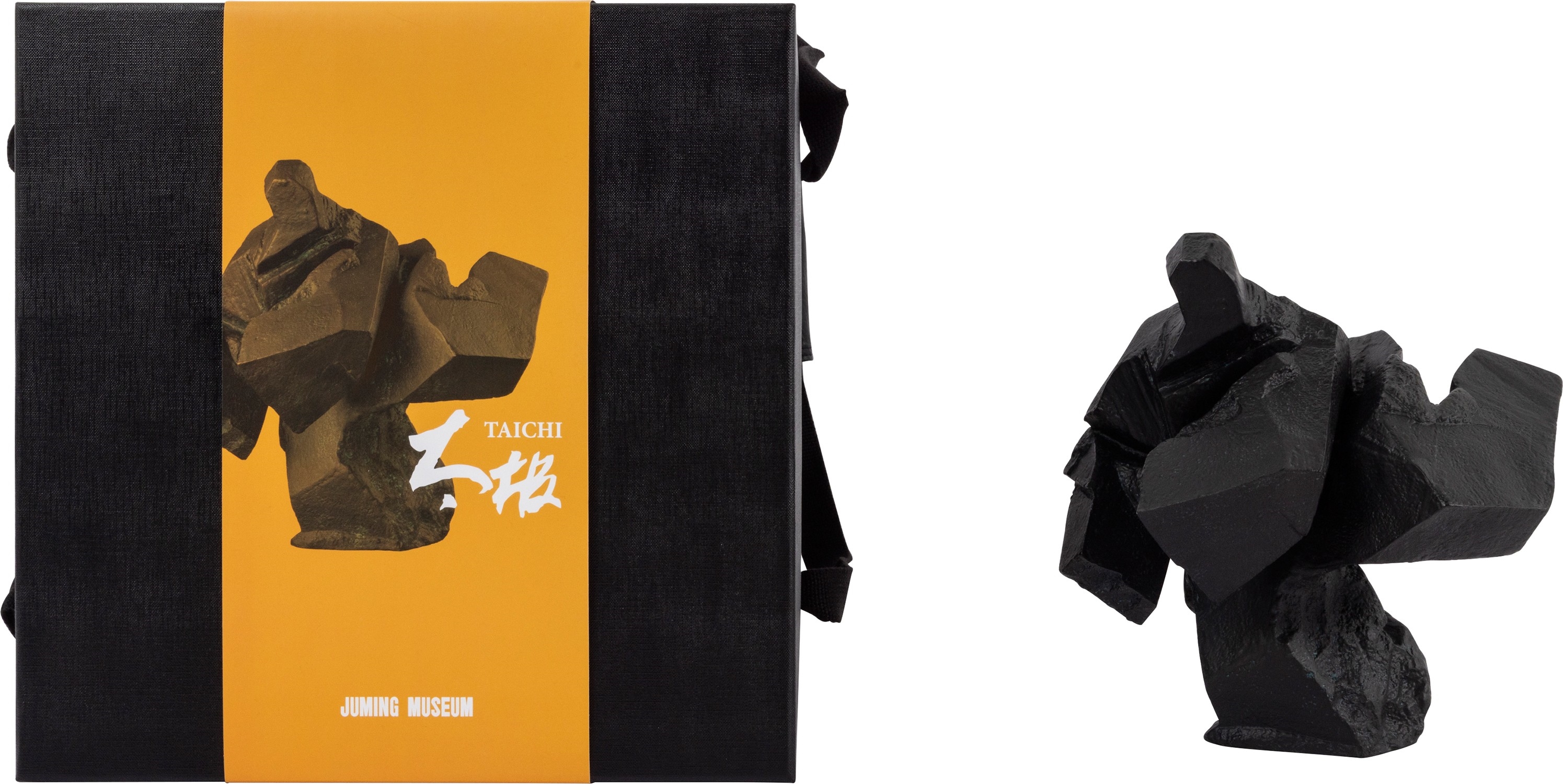 Artwork by Ju Ming, Taichi Series - Turn Stomp, Made of Polyester resin