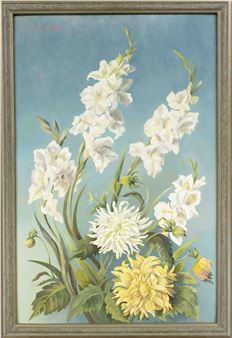 Tochter des Malers Adolf Schill und Ehefrau von Fritz Uphoff - Lore Uphoff-Schill