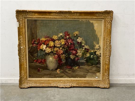 " Vase de fleurs" by Herman Courtens