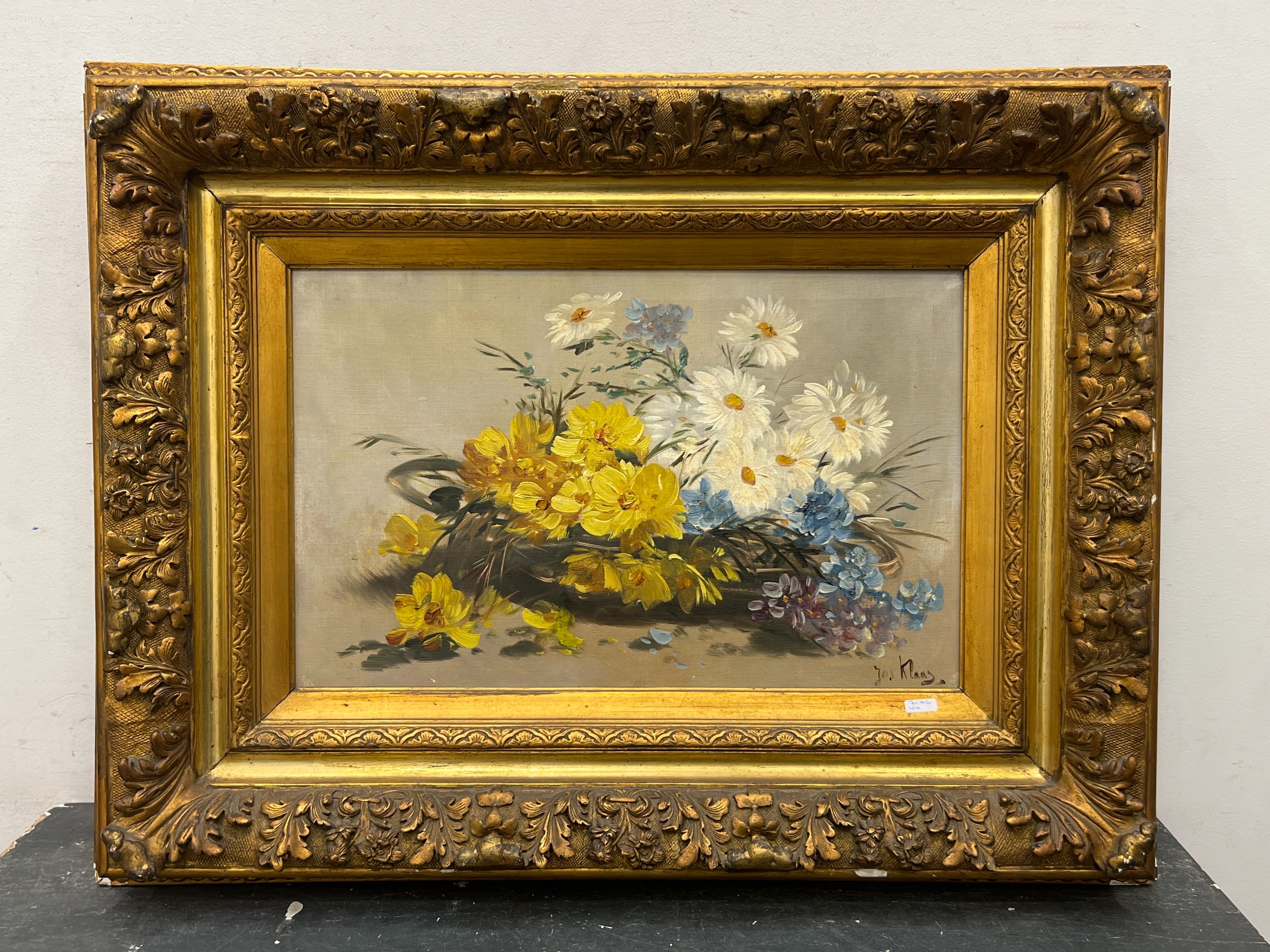 Artwork by Henry Schouten, 'Fleurs', Made of oil on canvas