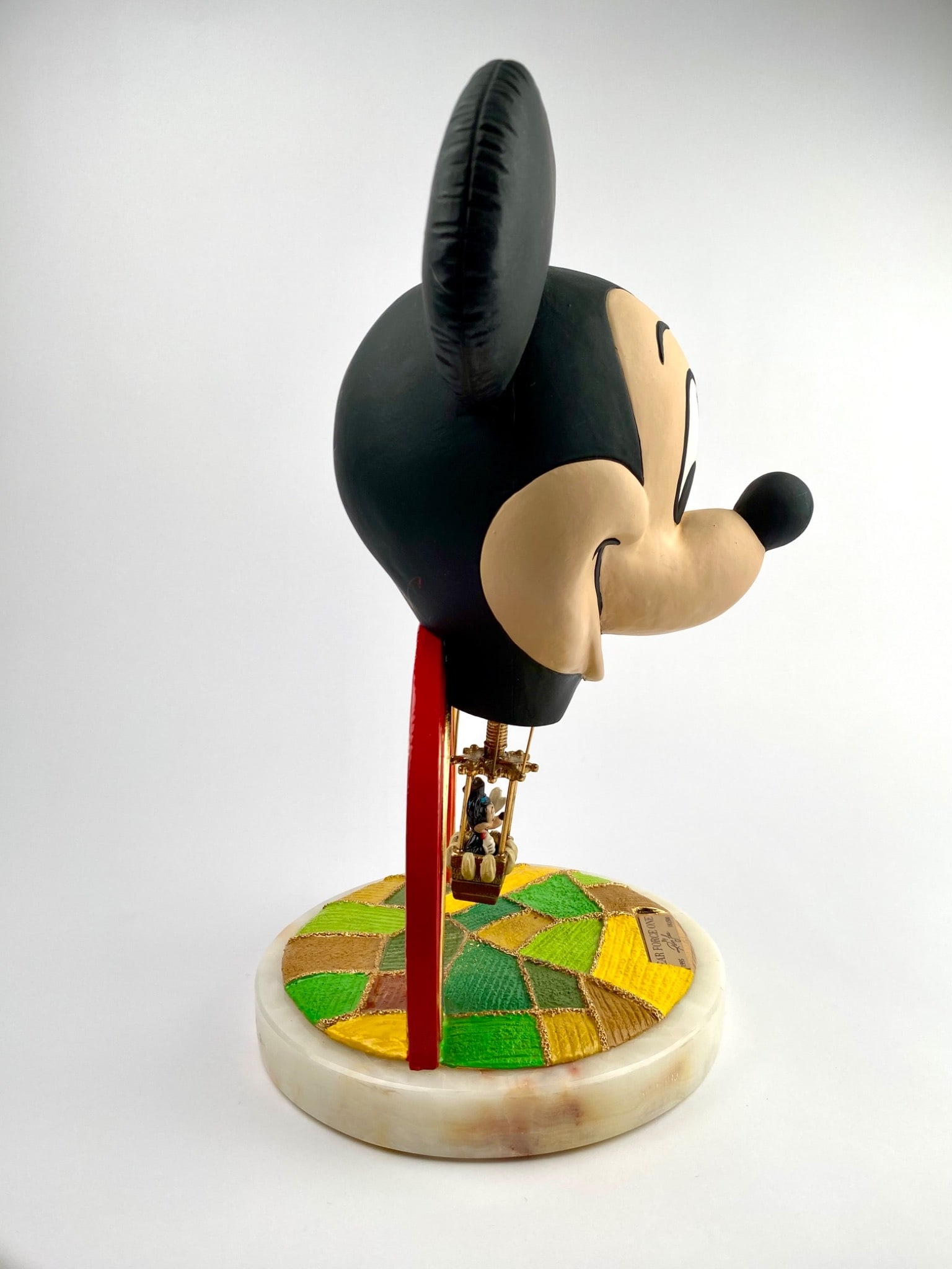 Ron Lee | Ron Lee Ear Force One Mickey Mouse Sculpture (1995 (1995 ...