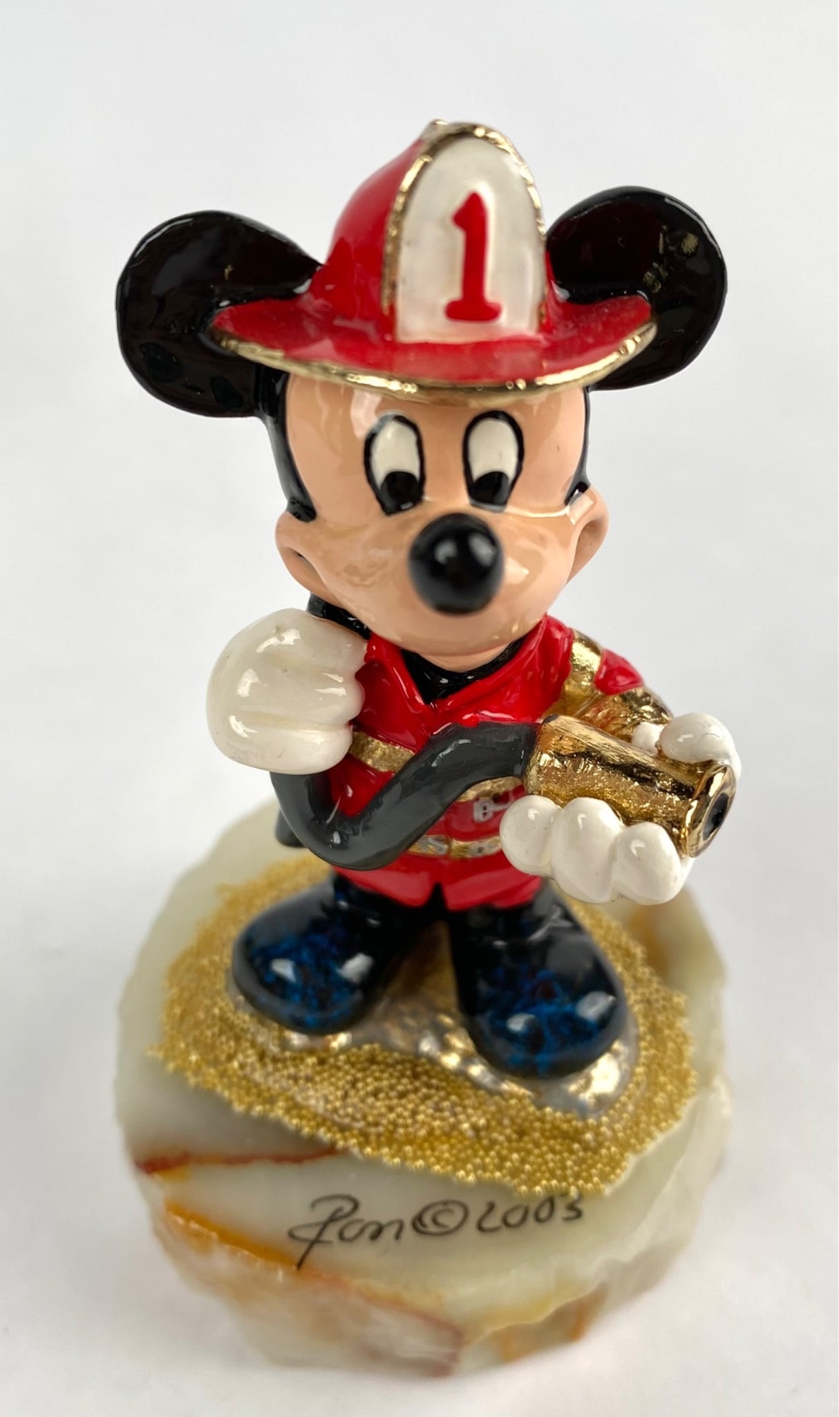 Ron Lee | Set of 4 Disney Firefighter Figurines Limited Edition By Ron ...