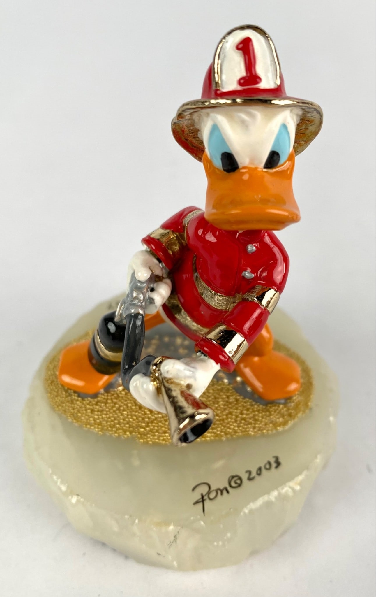 Ron Lee | Set of 4 Disney Firefighter Figurines Limited Edition By Ron ...