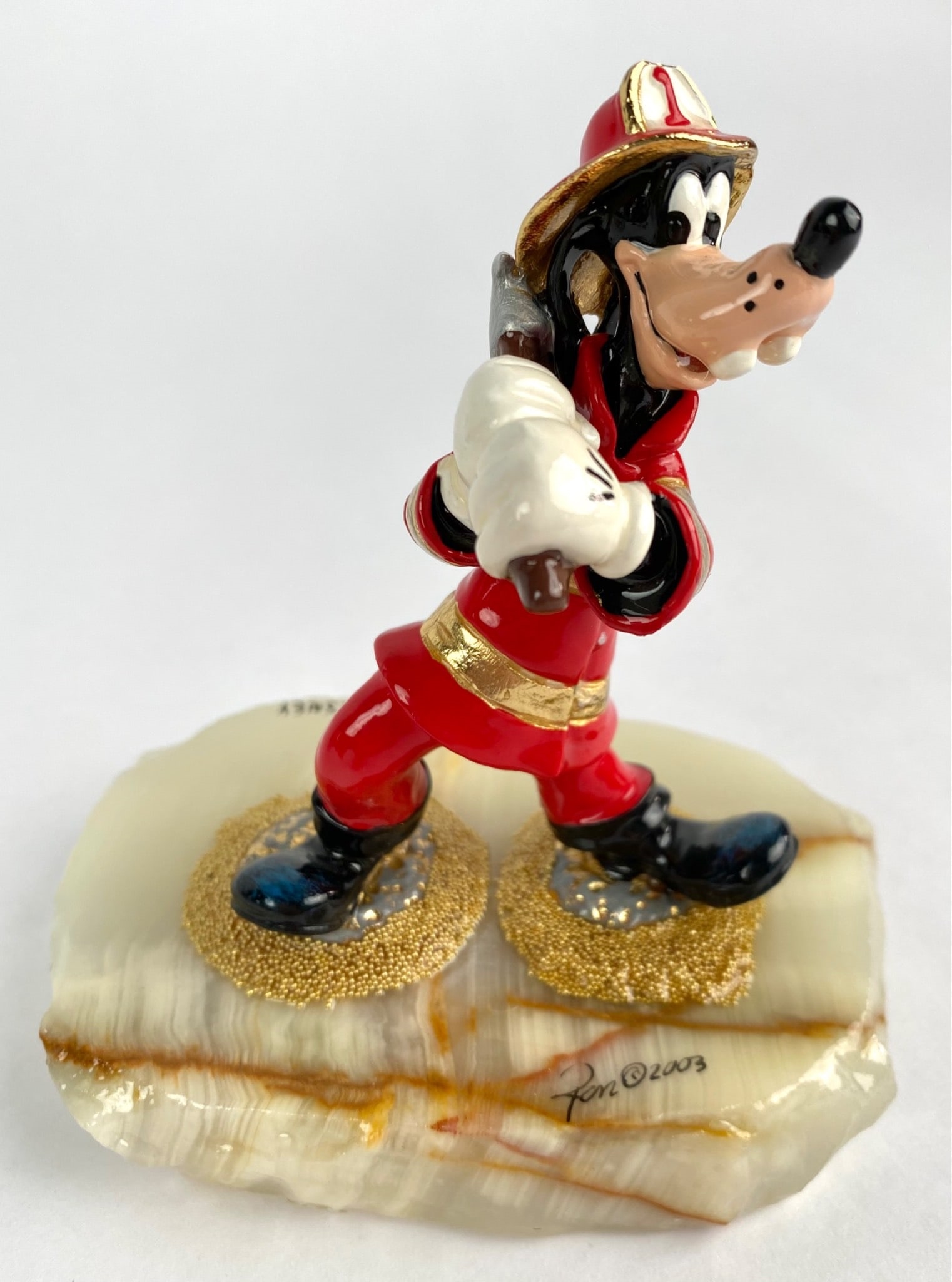 Ron Lee | Set of 4 Disney Firefighter Figurines Limited Edition By Ron ...