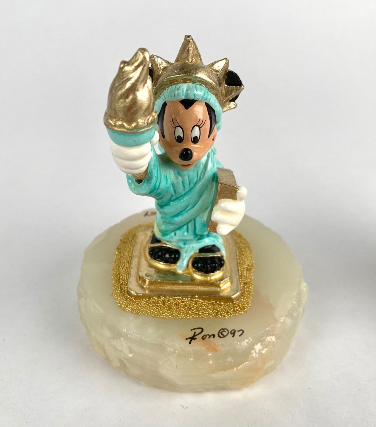 Ron Lee | Set of 5 Disney Mickey and Minnie Mouse Figurines By Ron Lee ...