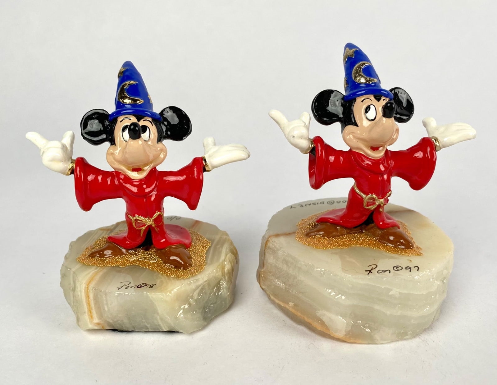 Ron Lee | Set of Three Ron Lee Mickey Mouse Sorcerer Figurines | MutualArt