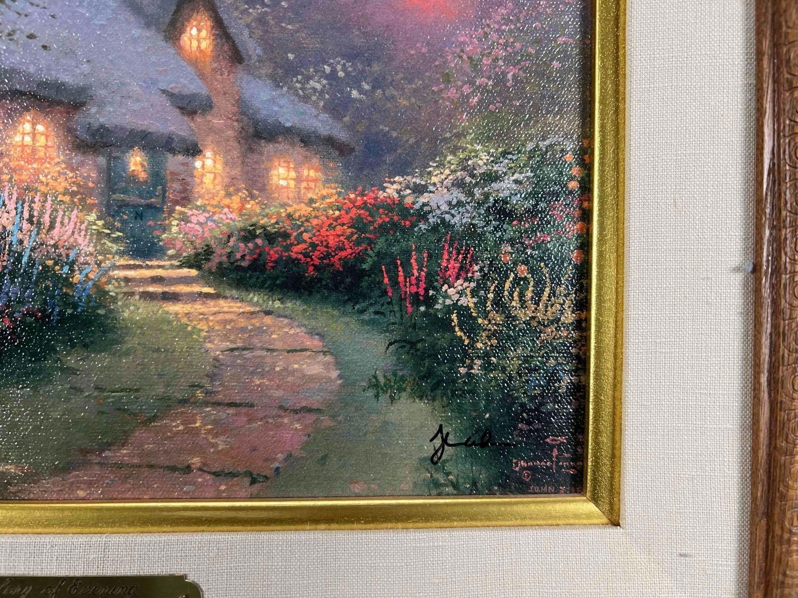 Thomas Kinkade | Thomas Kinkade, Glory Of Morning & Glory Of Evening ...