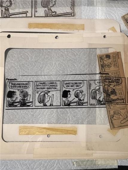 Charles Schulz | Group of vintage Peanuts projector cels | MutualArt