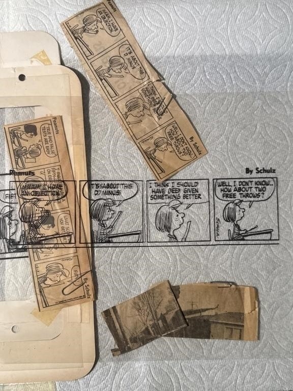 Charles Schulz | Group of vintage Peanuts projector cels | MutualArt