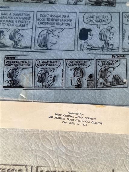 Charles Schulz | Group of vintage Peanuts projector cels | MutualArt