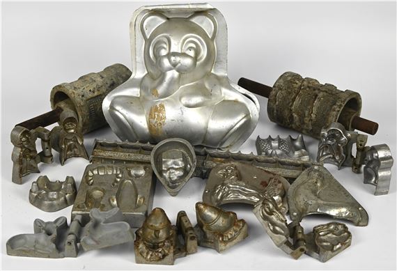 10 Stuks Kunststof Gietvormen Dieren 4-7 Cm - Voor Zand En Gips