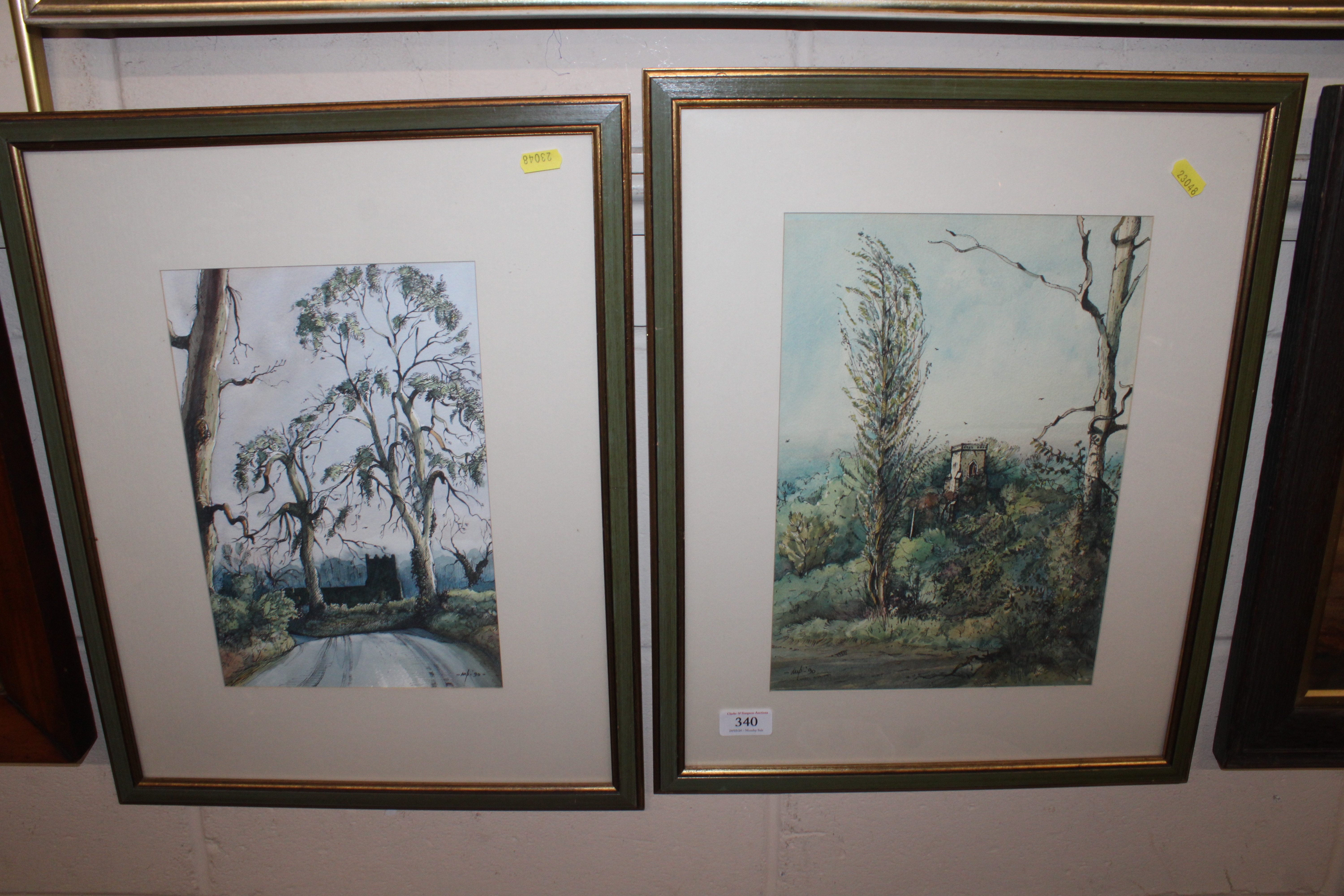 Michael Philpot | pen and ink watercolour study dep | MutualArt