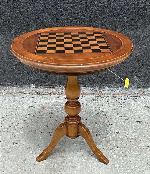 Prior | Vintage Round Game Table | MutualArt