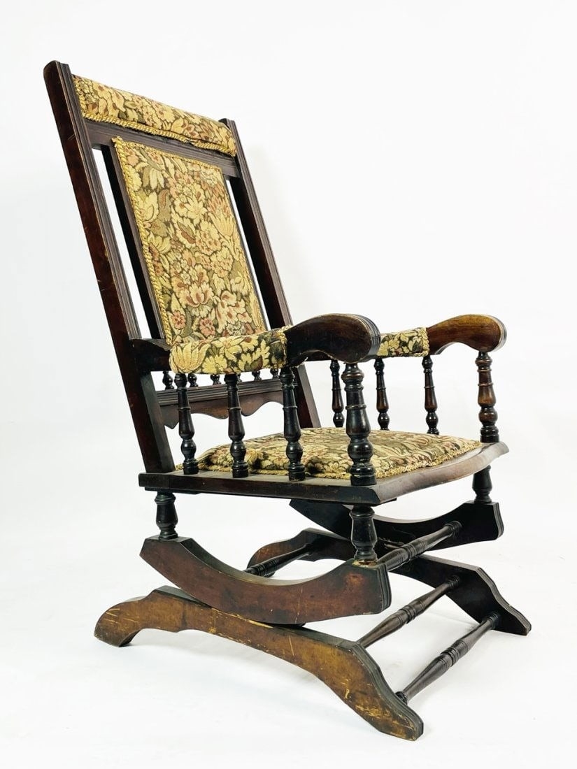 Prior | English Wooden Rocking Chair, 1930s (1930s) | MutualArt
