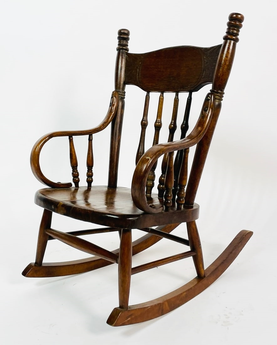 Unknown | Early 1900's Child Rocking Chair (1900) | MutualArt
