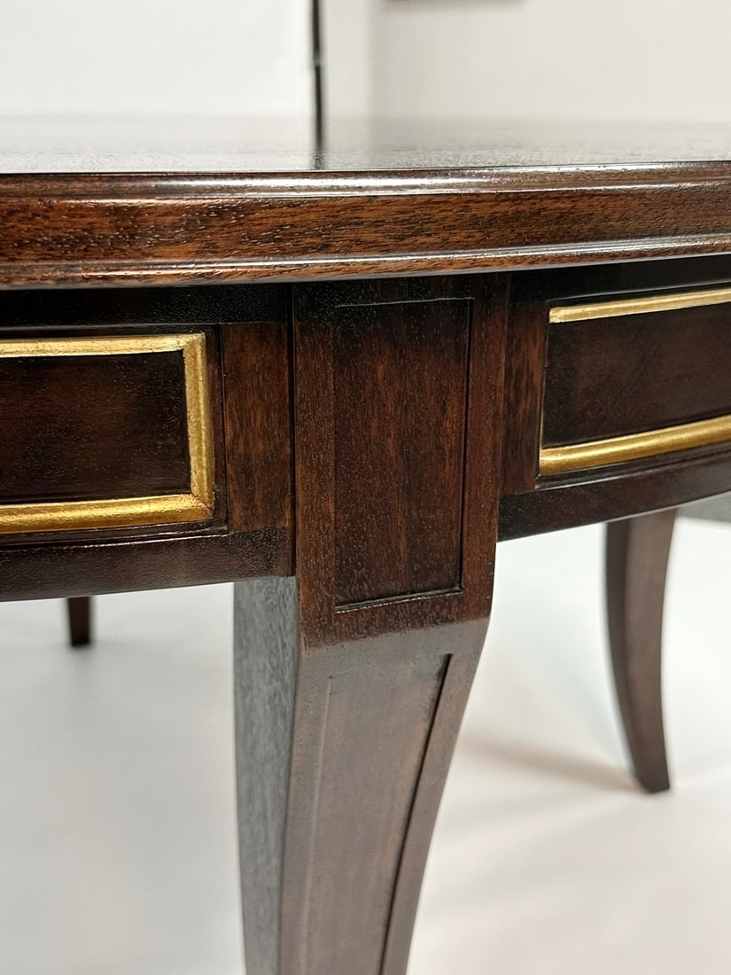Madeline Stuart | Talbot Dining Table With 22K Gold Gilding by Madeline ...