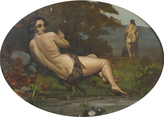 Nudi al bosco by Dyalma Stultus