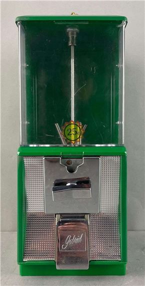 Asgar/Gabriel | Vintage Gabriel 25¢ Gumball Machine Turn off bid sound ...
