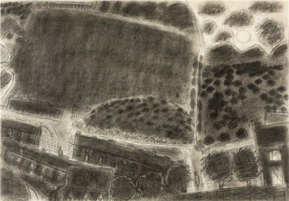 Landscape Drawing No. 1 by Ernest Zobole