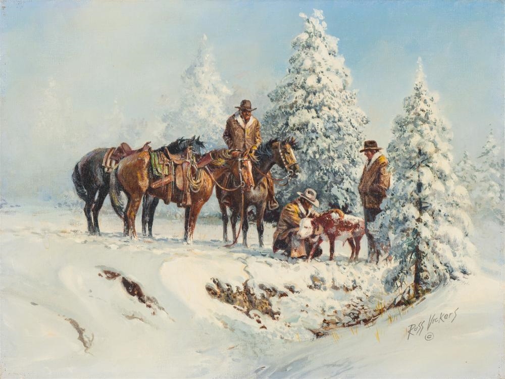 Russ Vickers | Russ Vickers Winter Problems | MutualArt